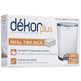 Diaper Dekor Plus Refills 2 Pack