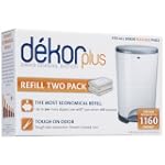 Diaper Dekor Plus Refills 2 Pack