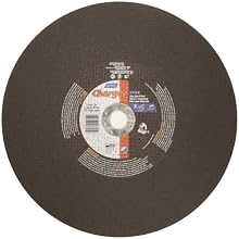 Norton Charger Long Life Chop Saw Reinforced Abrasive Cut-off Wheel, Type 01 Flat, Zirconia Alumina and Aluminum Oxide