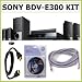 Sony BDV-E300 5.1-Channel High-Definition Blu-ray Player/ DVD Home theater System + Accessory Kit