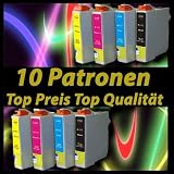 Produkt-Bild: N.T.T.&reg; 10 St&uuml;ck XL Druckerpatronen, *** Sparset f&uuml;r Epson T0711 T0712 T0713 T0714 MIT CHIP passend f&uuml;r Epson Stylus D - Serie D 120 D 78 D 92 Epson Stylus DX - Serie : DX 4000 DX 4050 DX 4400 DX 4450 DX 5000 DX 5050 DX 5500 DX 6000 DX 6050 DX 7000 F DX 7400 DX 7450 DX 8400 DX 8450 DX 9200 DX 9400 F Epson Stylus Office - Serie : B 40 W BX 300 F BX 310 FN BX 510 BX 600 FW BX 610 FW Epson Stylus S - Serie : S 20 S 21 Epson Stylus SX - Serie : SX 100 SX 105 SX 110 SX 115 SX 200 SX 205 SX 210 SX 215 SX 218 SX 400 SX 400 WIFI SX 405 SX 610 FW SX 405 WIFI SX 410 SX 415 SX 425 SX 510 W SX 515 SX 515 W SX 600 FW ***ANGEBOT 2 SETS + 2 SCHWARZ GESCHENKT***