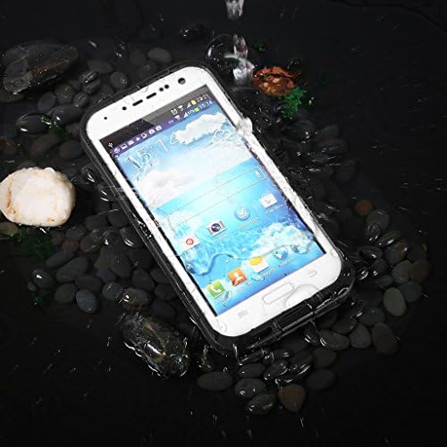 Redpepper Waterproof Shock Snow Rain Proof Hard Case for Samsung Galaxy S4 Color White