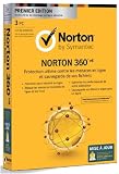 Norton 360 V6 - premier édition - mise �  jour (3 postes, 1 an)