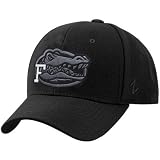Zephyr Florida Gators Black Vortex Fitted Hat