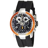 TechnoMarine Men's UFC19 UF6 Chronograph Orange Bezel Black Dial Watch