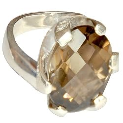 Gem Stone Ring Sterling Silver Fine Jewelry (rng331)