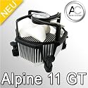 Arctic Cooling - CPU Heatsink + Fan Kit - PWM - Alpine 11 GT
