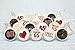 Happy 65th Birthday Sticker Decorations for Hershey Kisses (Set of 324)