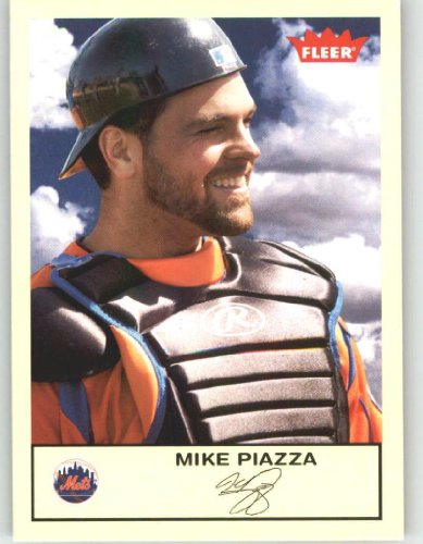 2005 Fleer Tradition #46 Mike Piazza - New York Mets (Baseball Cards)