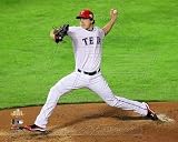 Derek Holland Texas Rangers MLB 8x10 Photograph 2011 World Series Game 4