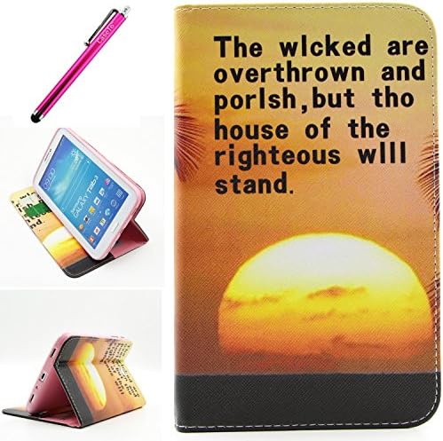 Galaxy Tab S 10.5 Case, Yummi Premium [Stand Magnetic Design] Colorful PU Leather Wallet Case Cover With Credit Card Holder and Stand Design For Samsung Galaxy Tab S 10.5" SM-T800 + One Stylus [yellow sky]