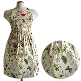 Camisole Style Apron - Forget Me Not