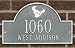 Houston Texans Pewter and Silver Personalized Address Plaque