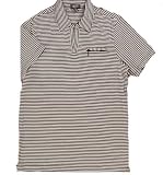 Kenneth Cole Reaction Stripe Knit Splitneck Polo