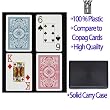 KEM Arrow Bridge Size JUMBO Index Red/Blue Decks