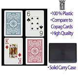KEMT Arrow Bridge Size JUMBO Index Red/Blue Decks - Playing Cards > 100% Plastic > Kem