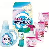 きらきらふわふわギフトセット（液体・洗剤・洗濯・お風呂・バス用・キッチン・食器用）の画像