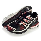 Salomon Men's XR Crossma Neutral Training Shoe,Black/Cane/Bright Red,8.5 M US