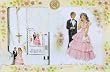 Quinceanera Guest Book Set - ENGLISH - XV Missal - Guest Book - Crystal Rosary - White Feather Pen