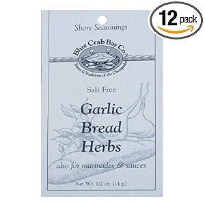 Blue Crab Bay Co. Garlic Bread Herbs, 0.5-Ounces (Pack of 12) by 