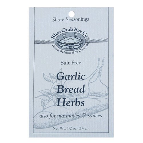 Blue Crab Bay Co. Garlic Bread Herbs, 0.5-Ounces (Pack of 12) by Blue Crab Bay