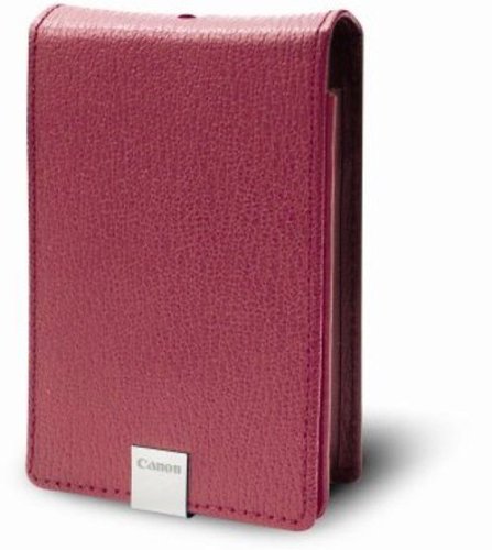 Canon Pink Leather Case For The Powershot SD1200 / SD1300