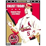 Sports Propaganda Albert Pujols Limited Edition Screen Print
