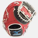 <野球用品/少年軟式ファーストミット>MIZUNO(ミズノ) ビューリーグ プロフェッショナル 松中型 ブラック×レッド 最速発売2009年NEWモデル 2IY83100-0962