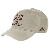 adidas Texas A&M Aggies Ash Football Slouch Hat