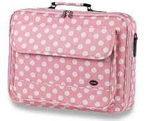 Oliepops Baby Pink Polka Dot Laptop Case fits 15 16 17 inch (LIMITED EDITION)