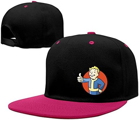 Unisex Vault Boy Fitted Cap Pink