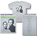 Simon And Garfunkle 'Old Friends' t-shirt heather grey tee