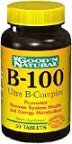 B-100 Ultra B-complex 50 Tab By Good'N Natural
