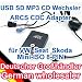 Produkt-Bild: ARCS DIGITAL MUSIC BOX USB SD MP3 CD Wechsler CDC Adapter f&uuml;r VW AUDI Seat Skoda 8-PIN