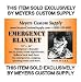 Tools & Hardware : Emergency Mylar Blanket - 52" x 84" - Pack of 10 Blankets - EB-10