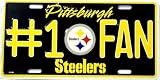 Steelers #1 Fan License Plate