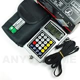 Digital Hanging/Fishing/Luggage Scale with Measuring Tape 110LB