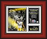 Framed Hines Ward Super Bowl XL MVP Milestones and Memories