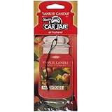 Yankee Candle Classic Paper Car Jar Hanging Odor Neutralizing Air Freshener, Macintosh Scent