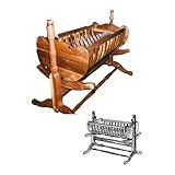 French Colonial Baby Cradle Plans (Woodworking Project Paper Plan) French Colonial Baby Cradle Plans (Woodworking Project Paper Plan)