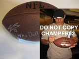 JIMMY GRAHAM,NEW ORLEANS SAINTS,MIAMI HURRICANES,SIGNED,AUTOGRAPHED,NFL FOOTBALL,COA,WITH PROOF