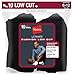 Hanes Men's 10-Pack Ultimate FreshIQ Low-Cut Socks (Shoe Size 6-12)