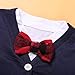 FEITONG 3pcs Kids Baby Boys Long Sleeve T-Shirt Tops+Coat+Pants Set (4T / 4Years)