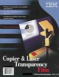 TST Impresso IBM Transparency Without Stripe For Copier/Laser 8.5 X11 100 Sheet