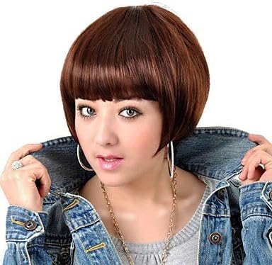HI GIRL New Fashion Charm Women's Wig Short Natural Hair Full wigs #18
