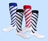 Spiral stripe sock in 4 colors & 3 sizes