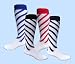 Spiral stripe sock in 4 colors & 3 sizes Image