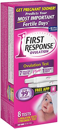 First response ovulation plus pregnancy test, 8 count