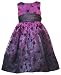 Rare Editions Girls 2-6x Flocked Floral Dress