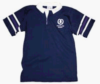 HALBRO SCOTLAND SIDELINE YOUTH JERSEY (NAVY) SHORT-SLEEVE